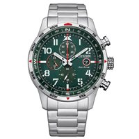 Orologio Citizen Uomo AVIATOR   CRONO in Acciaio CA0791-81X - CA0791-81X